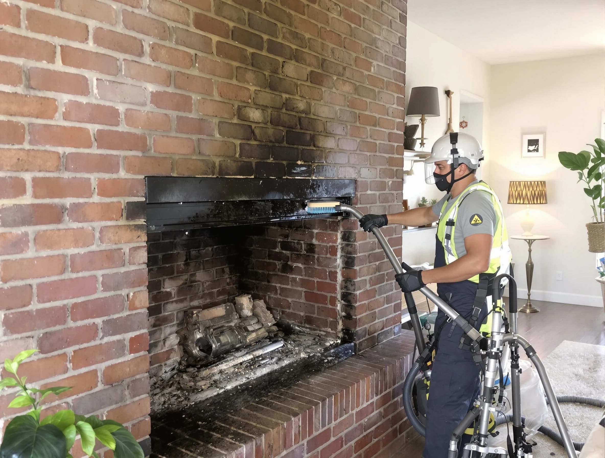 Chickasha Chimney Sweep providing fireplace cleaning services in Chickasha, OK